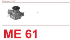 PA380 POMPA ACQUA BMW SERIE 5 E12 E28 E34 SERIE 6 E24 SERIE 7 E23 E32