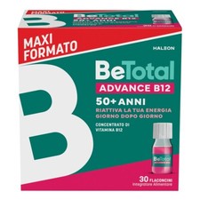 BE-TOTAL ADVANCE B12 50+ - 30 FLACONCINI - INTEGRATORE VITAMINA B12