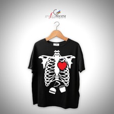 T-Shirt Halloween Scheletro