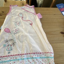 Grobag 0-6 mesi 1 Tog sacco a pelo leggero bambina con palloncini rosa blu 