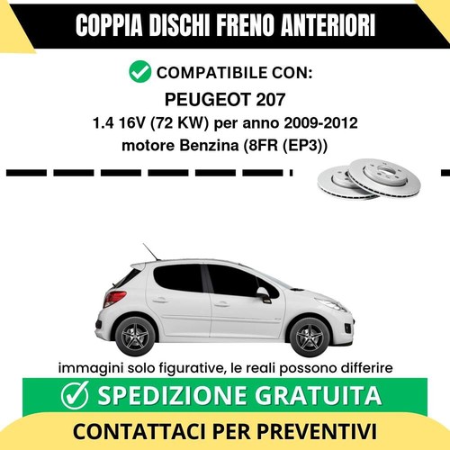 Coppia dischi freno anteriori - coppia,