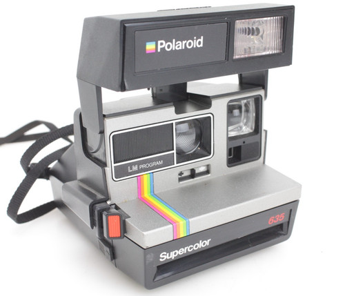 Macchina fotografica polaroid - macchina,