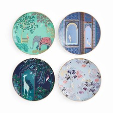 Set 4 piatti da torta Sara