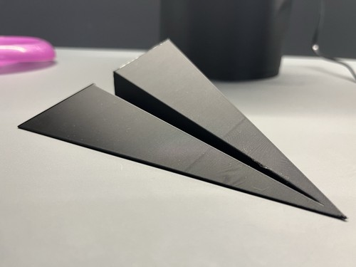 Aereo carta stampato 3d - carta,