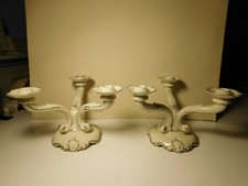 COPIA DI CANDELABRI DA TAVOLO