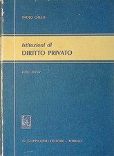 Istituzioni di diritto privato