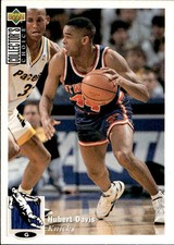 card NBA Basketball # 144 Hubert Davis 1994 Upper Deck
