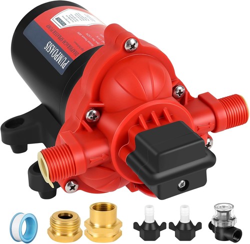 Pompa 12v 5gpm 8amp - 12v,, 2.5gpm-8amp-60psi