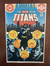 Nuovo Teen Titans Annual 2 Prima Apparizione Vigilante Wolfman George Perez??