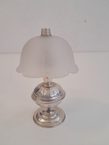 Soprammobile lampada argento - lampada,