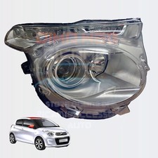 FARO ANTERIORE FANALE PROIETTORE DESTRO DX PER CITROEN C1 II DAL 2014 H7 H7