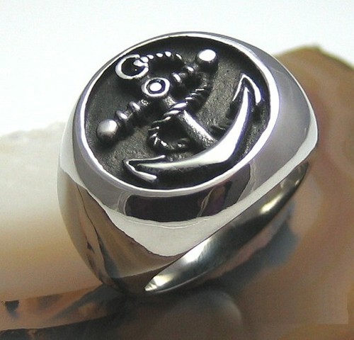 Anello uomo acciaio inox - uomo,