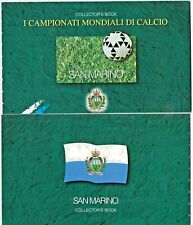 SAN MARINO 1998 MONDIALI DI CALCIO LIBRETTO TIMBRATO I° GIORNO EMISSIONE (C.K)