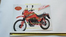 MOTO GUZZI NTX 650 1987 enduro depliant originale italiano motorcycle brochure
