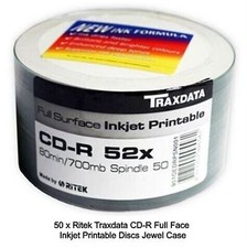 Ritek Traxdata CD-R Full Face