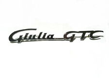 Fregio scritta sigla ALFA ROMEO GIULIA GTC 180mm badge sign emblem escudo