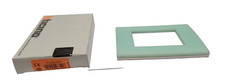 MATERIALE ELETTRICO BTICINO LIVING LIGHT N 4803 VP PLACCA 3P VERDE OPALE