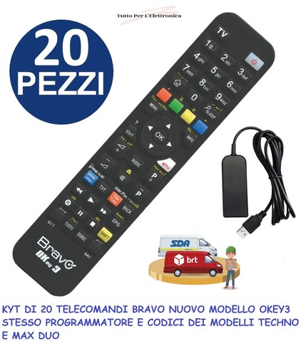 Bravo telecomando universale - telecomando,