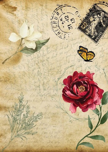 Carta per decoupage riso - , dixie