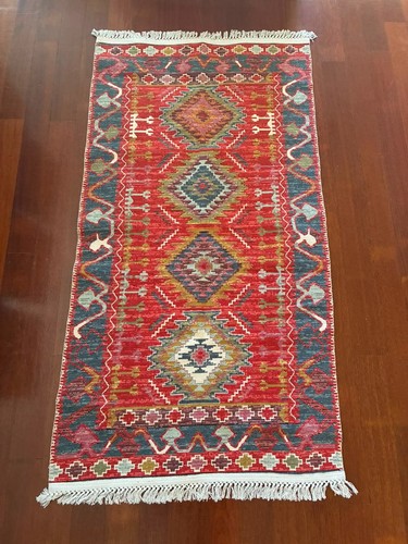 Tappeto reversibile 3x5 kilim