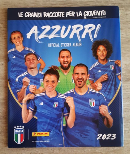 Album figurine azzurri - azzurri, 2023