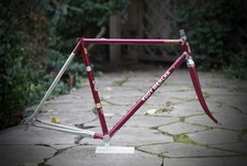 Telaio Eddy Merckx Corsa Extra Columbus SLX / 52 cm / Borgogna / #VELOWIZARD