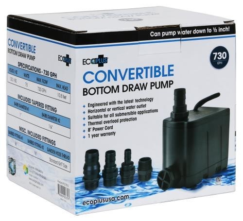 Pompa acqua convertibile