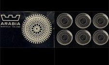 Set 6 sottobicchieri nuovi