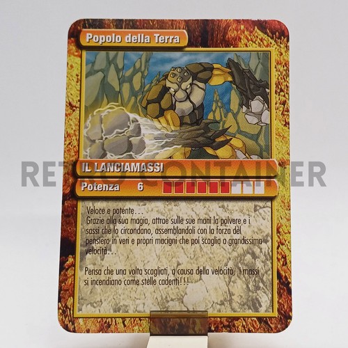 Gormiti vintage card prima - gormiti,