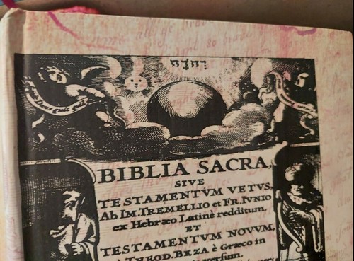 1633 biblia sacra bibbia - 1633,