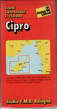 cartina stradale CIPRO ed. FMB