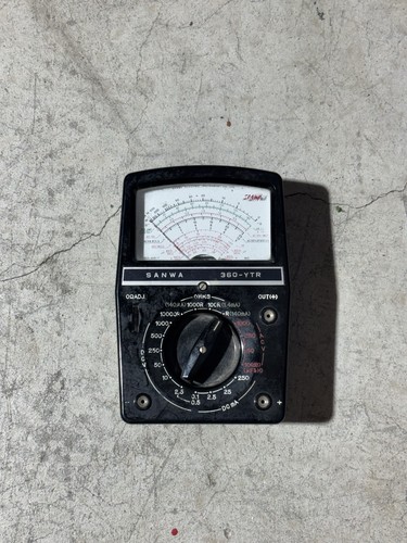 Sanwa tester 360 - sanwa, 360-ytr