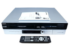 Philips DVDR3510V VHS DVD Recorder Dispositivo Combinato Video Digitalizzazione Garanzia