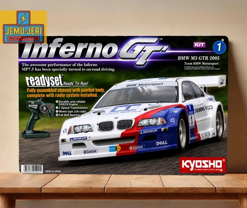 Kyosho inferno bmw gtr - inferno, m3