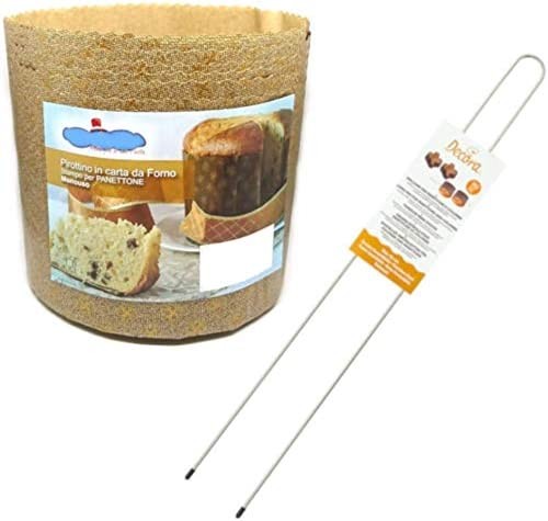 Set stampi per panettone - panettone, 1kg