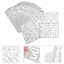  50 Sheets Adesivi Con Numeri