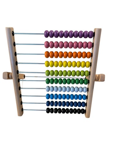 Ikea abacus multicolore - multicolore, legno