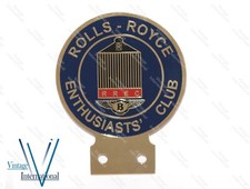 Rrec Rolls Royce Appassionati Auto Club Ottone Smalto Front Griglia Decalcomania