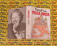 *Book libro PIZZA ROSSA Giorgio Forattini ARNOLDO MONDADORI EDITORE 1991 (B63)*