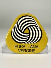 Insegna Pura Lana Vergine • Franco Grignani • graphic design ~ anni ‘70