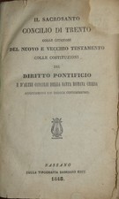 CONCILIO DI TRENTO - ediz