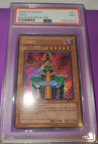 Jinzo bpt 011 psa 9 - yu-gi-oh,