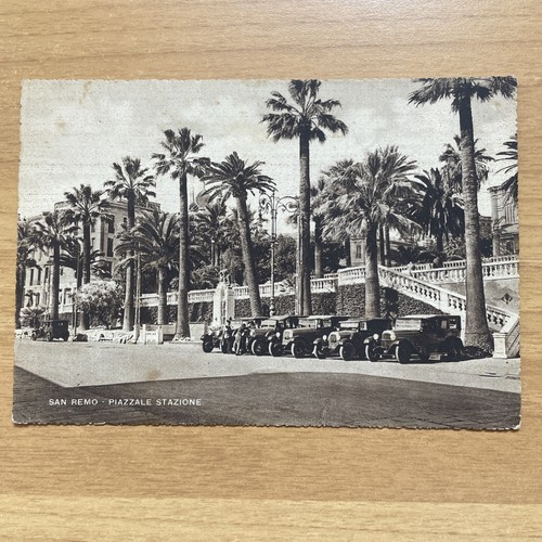 Cartolina sanremo piazzale - cartolina,