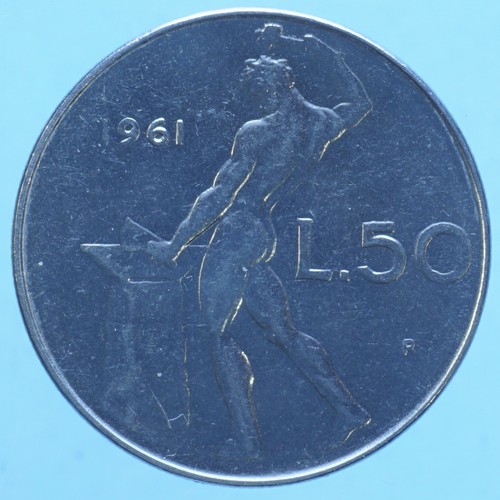 Repubblica italiana lire - repubblica, 50