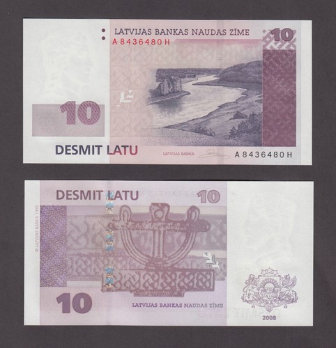 Latvia 10 latu - latvia, p.54