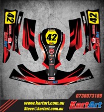 Birel X30  go kart full custom