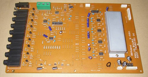 Scheda analogica roland 550 - roland, s-550