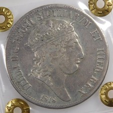 Regno delle Due Sicilie - Ferdinando I - Piastra da 120 Grana 1818 Napoli  - BB+