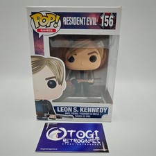 FUNKO POP LEON S KENNEDY RESIDENT EVIL #156 BOX PVC