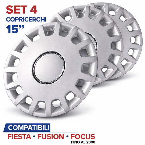 Set copricerchi - 4, 15"